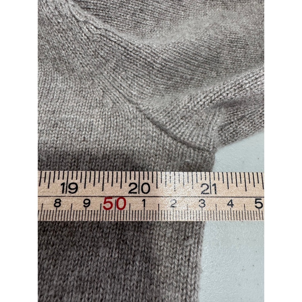 J.Crew Men Brown Cashmere Crewneck Sweater CB520 Medium - Picture 6 of 7